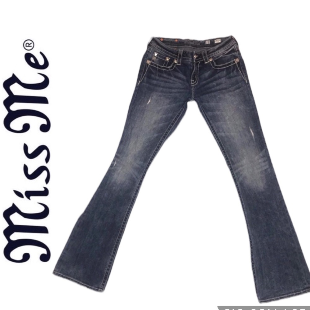 Miss Me Signature Boot Cut Jeans Sz 28